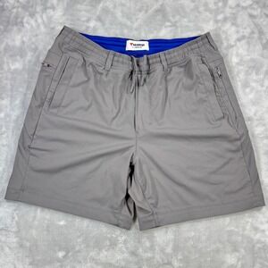 Birddogs Factory Unlined Shorts Mens Large Regular Gray 6" Inseam No Liner